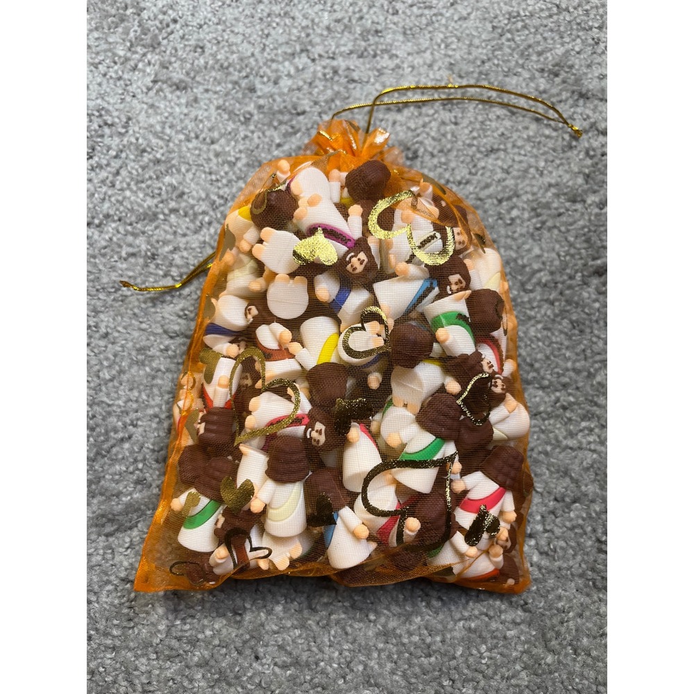 100pcs Mini Jesus Figurines Bulk Religious Party Favors Sunday School Gift